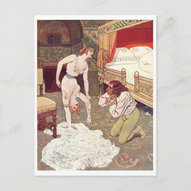 Postkarte für klassische Illustration (Vorderseite)