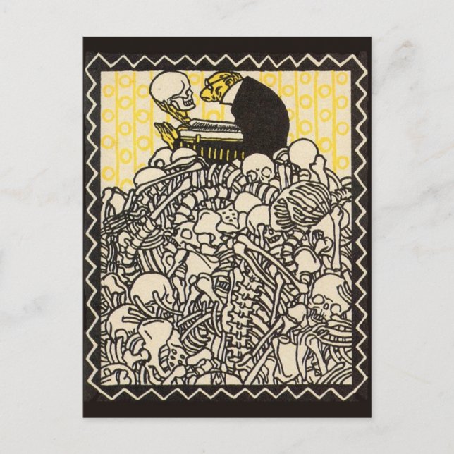 Postkarte für klassische Illustration (Vorderseite)