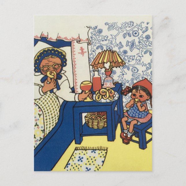 Postkarte für klassische Illustration (Vorderseite)