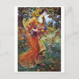 Postkarte für klassische Illustration