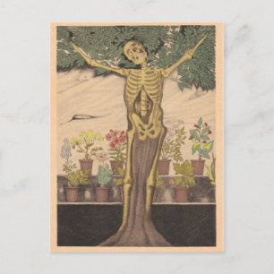 Postkarte für klassische Illustration