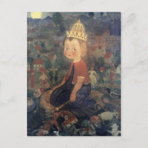 Postkarte für klassische Illustration