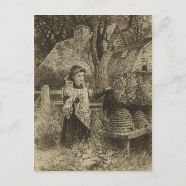 Postkarte für klassische Illustration (Vorderseite)