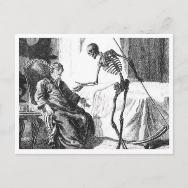 Postkarte für klassische Illustration (Vorderseite)