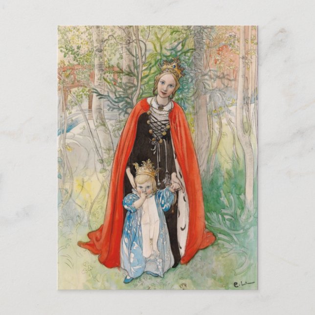 Postkarte für klassische Illustration (Vorderseite)