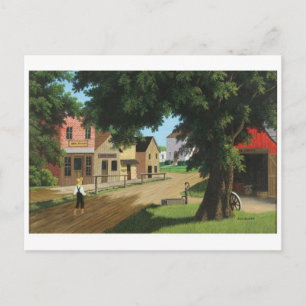 Postkarte für klassische Illustration