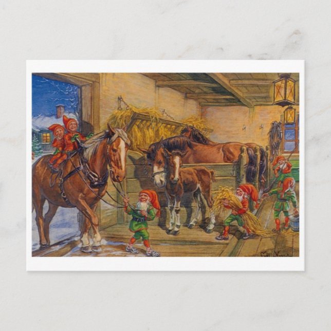 Postkarte für klassische Illustration (Vorderseite)