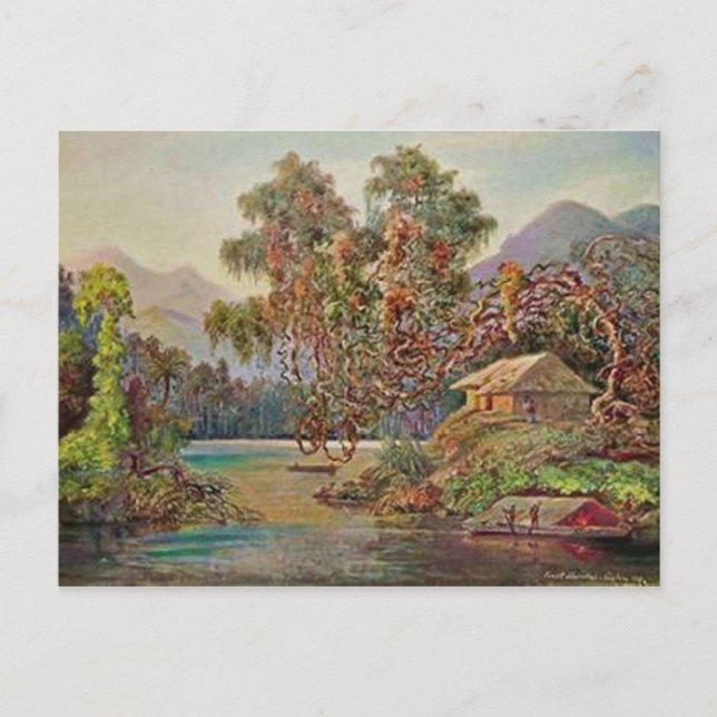Postkarte für klassische Illustration (Vorderseite)