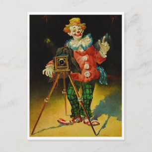 Postkarte für klassische Illustration