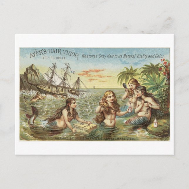 Postkarte für klassische Illustration (Vorderseite)