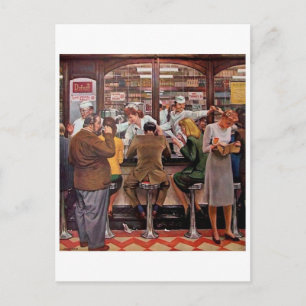 Postkarte für klassische Illustration