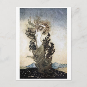 Postkarte für klassische Illustration