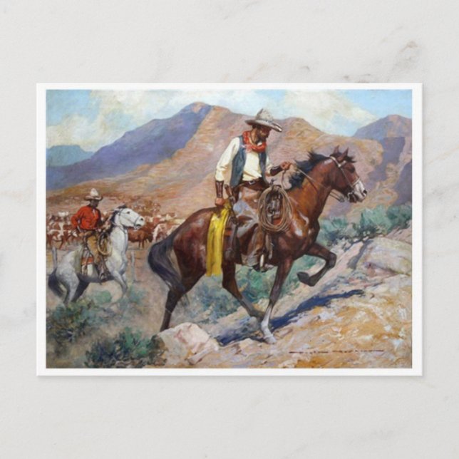 Postkarte für klassische Illustration (Vorderseite)