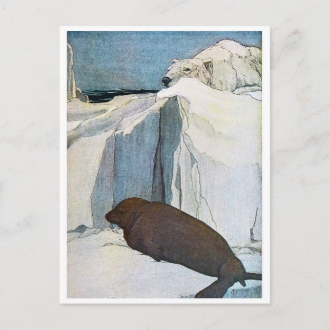 Postkarte für klassische Illustration (Vorderseite)