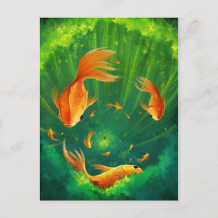 Postkarte für klassische Illustration