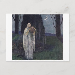 Postkarte für klassische Illustration