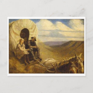 Postkarte für klassische Illustration