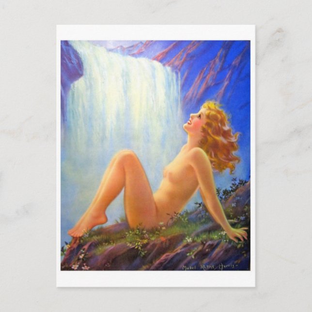 Postkarte für klassische Illustration (Vorderseite)