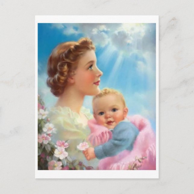 Postkarte für klassische Illustration (Vorderseite)