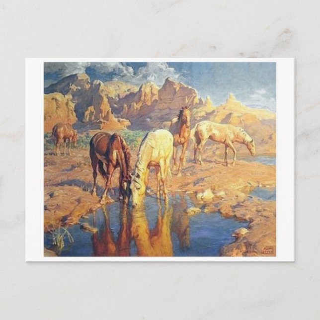 Postkarte für klassische Malerei (Vorderseite)