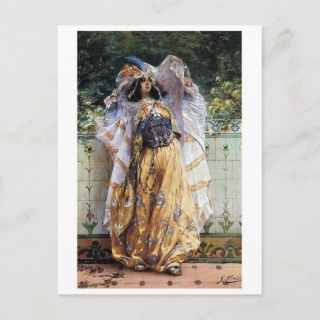 Postkarte für klassische Malerei (Vorderseite)