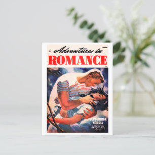 Postkarte für klassisches Comic