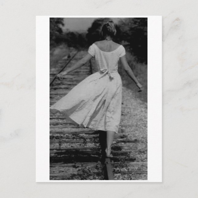 Postkarte für klassisches Foto (Vorderseite)