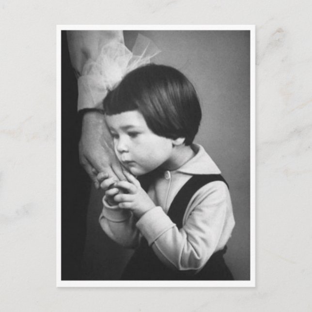 Postkarte für klassisches Foto (Vorderseite)