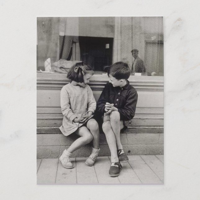 Postkarte für klassisches Foto (Vorderseite)