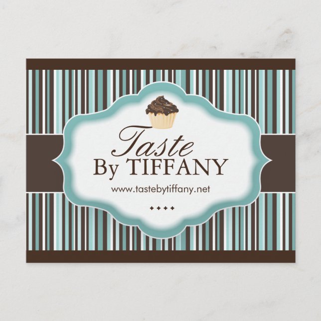 Postkarte für kundenspezifisches Bäckerchen (Vorderseite)