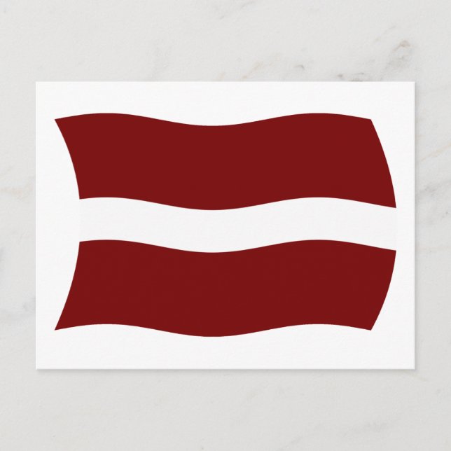 Postkarte für Lettland (Vorderseite)