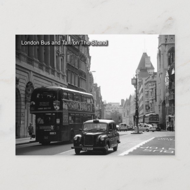 Postkarte für London (Vorderseite)