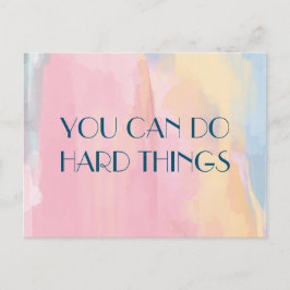 Postkarte für Mädchen