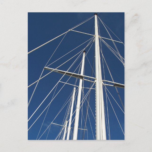Postkarte für Masten und Rigging (Vorderseite)