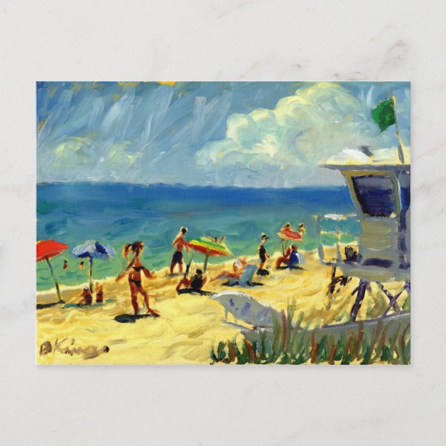 Postkarte für Midtown Beach (Vorderseite)