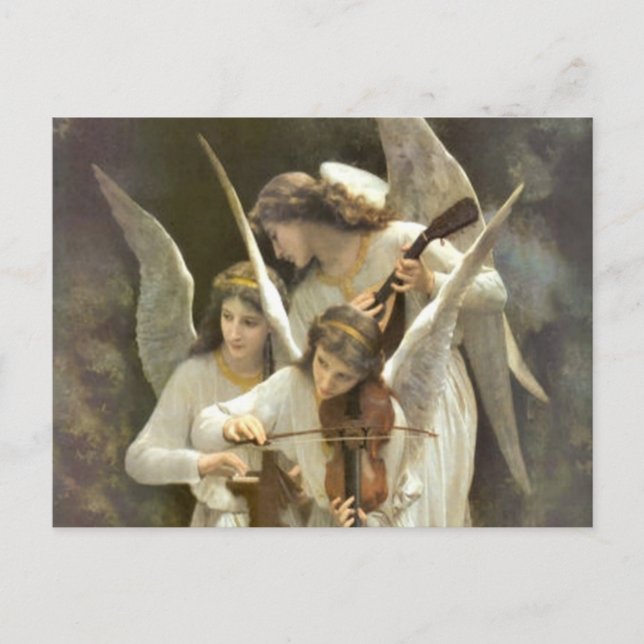 Postkarte für Musical Angels (Vorderseite)