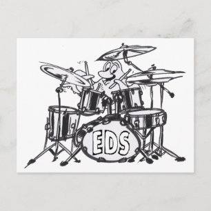 Postkarte für Musik-Tintenpatronen