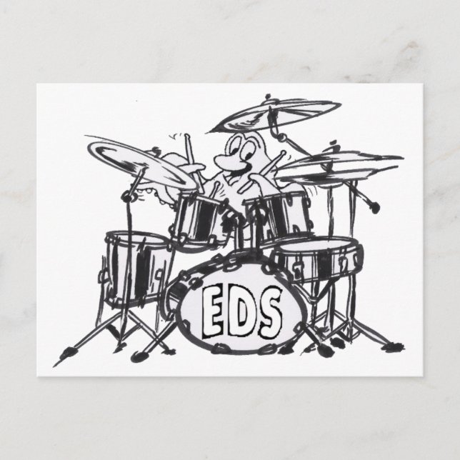 Postkarte für Musik-Tintenpatronen (Vorderseite)