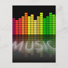 Postkarte für Musikreisen
