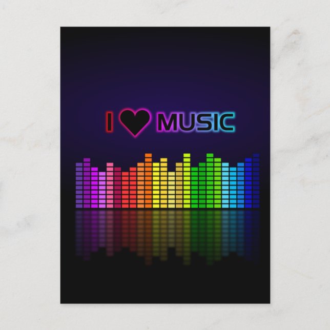 Postkarte für Musikreisen (Vorderseite)