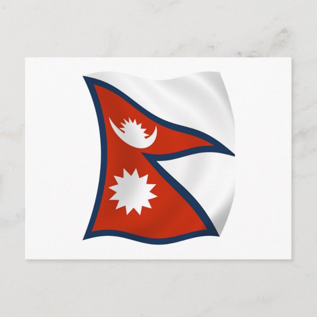 Postkarte für Nepal (Vorderseite)