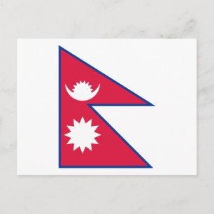Postkarte für Nepal (Nepalesen)