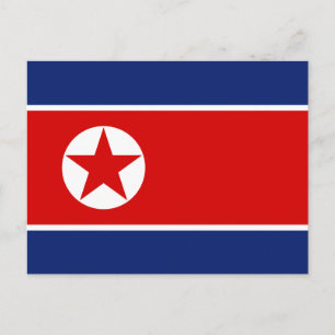 Postkarte für Nordkorea