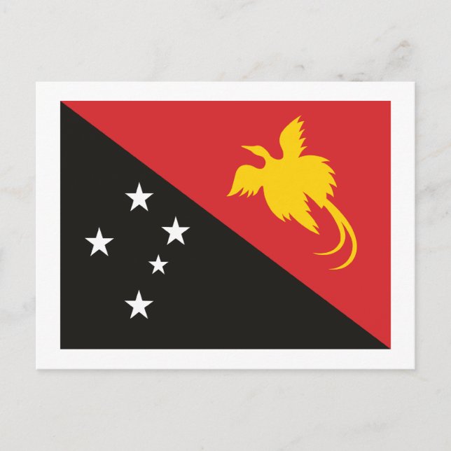 Postkarte für Papua-neue Guinea (Vorderseite)