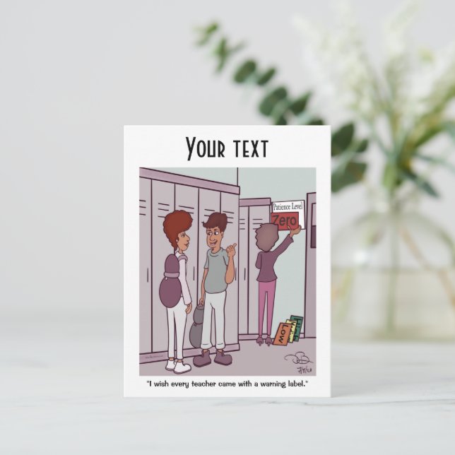 Postkarte für Patienten (Stehend Vorderseite)