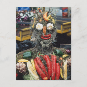 Postkarte für pflanzlichen Menschen