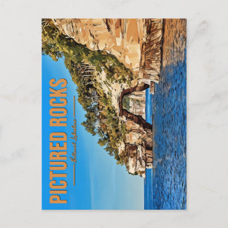 Postkarte für Pictures Rocks