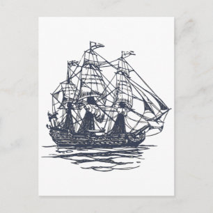 Postkarte für Schiffe