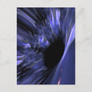 Postkarte für Schwarzes Loch