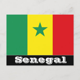 Postkarte für Senegal